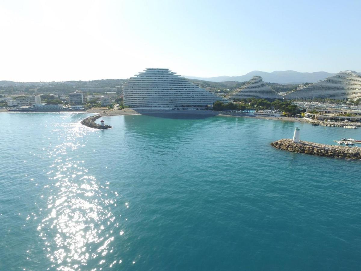 Studio Renove En Bord De Mer Avec Terrasse, Parking Et Wifi A Villeneuve-Loubet - Fr-1-252A-29 Exteriör bild